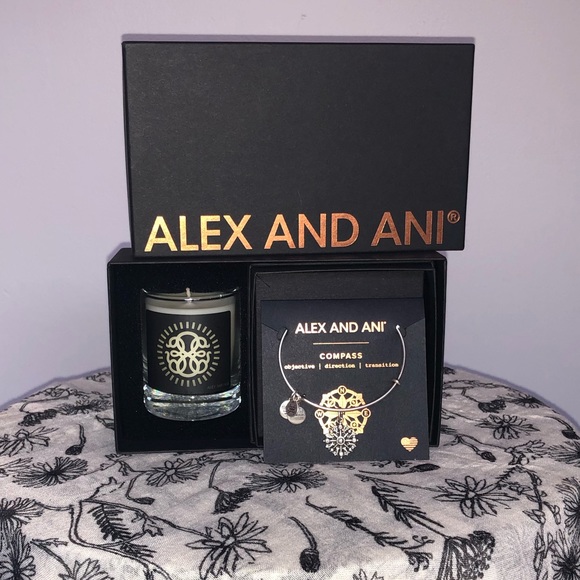 Alex and Ani Jewelry - Alex And Ani Compass Charm Bracelet Set